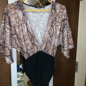 Snakeskin Body suit